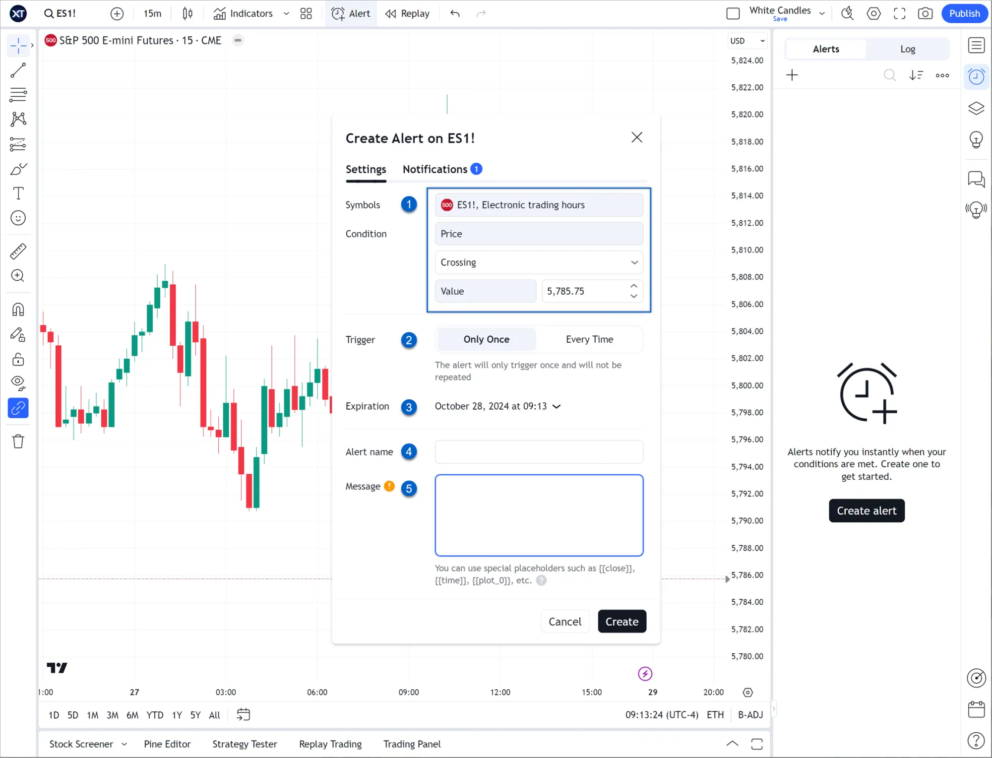 tradingview-alert-window-establishing-trade-condition-trigger