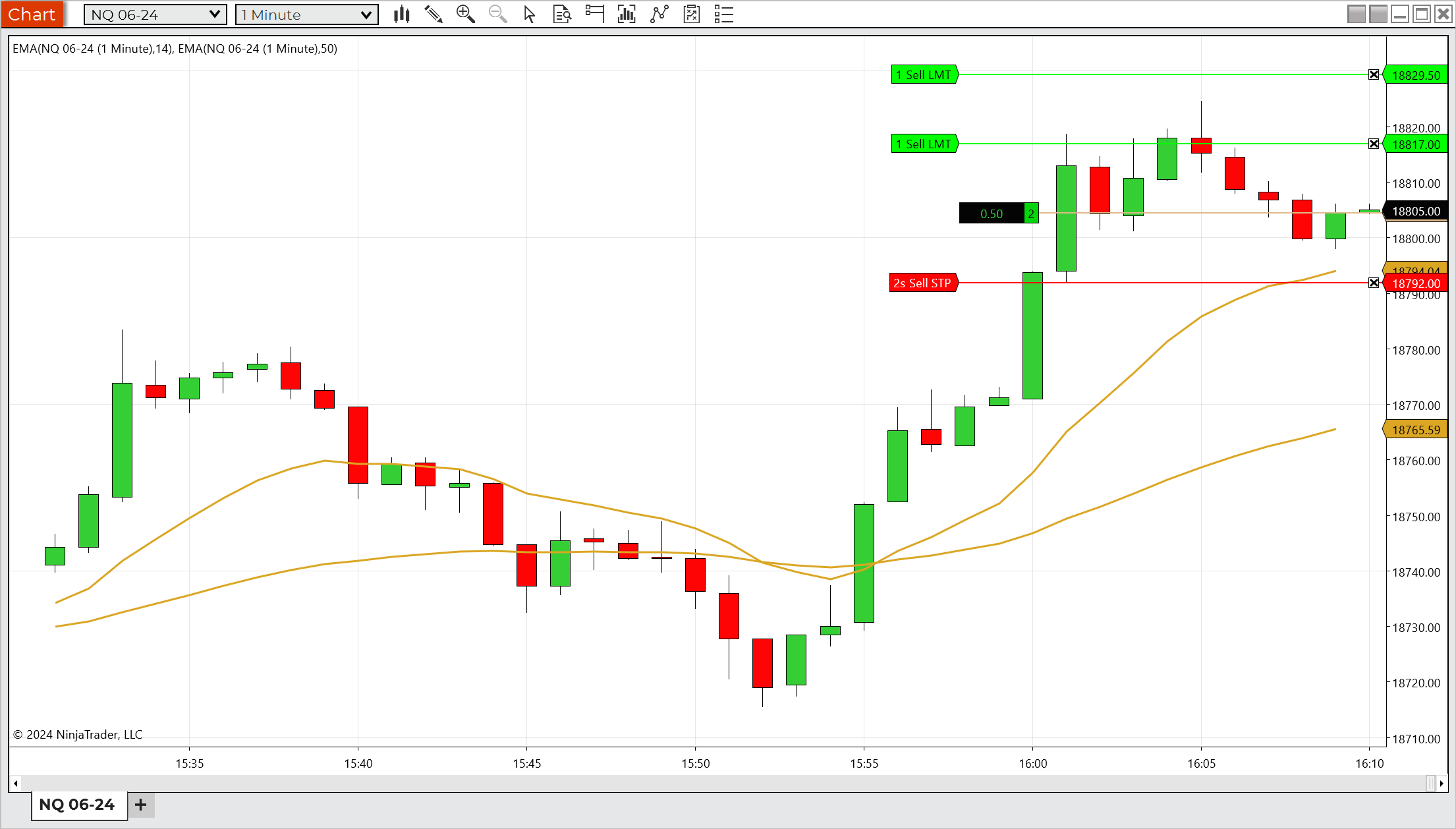 Getting Started: Open your first NinjaTrader position from TradingView