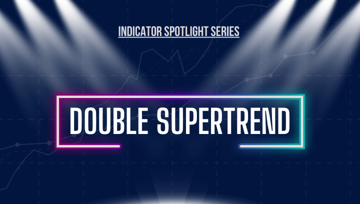 The Double SuperTrend TradingView indicator highlighted