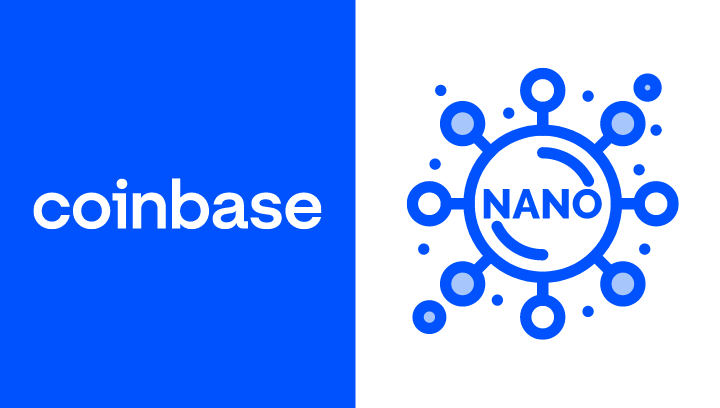 Coinebase's new Nano trading products logo