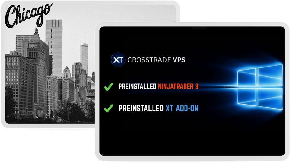 CrossTrade Chicago-based Windows VPS dashboard