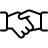 A handshake icon for terms of service page